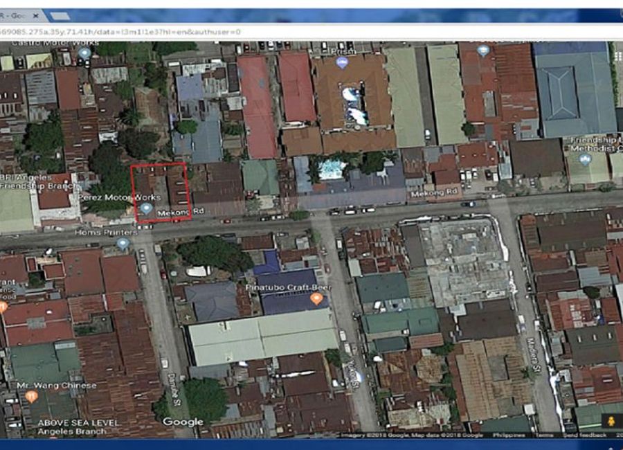 Semi-Commercial Lot for Sale with Building in Angeles City N