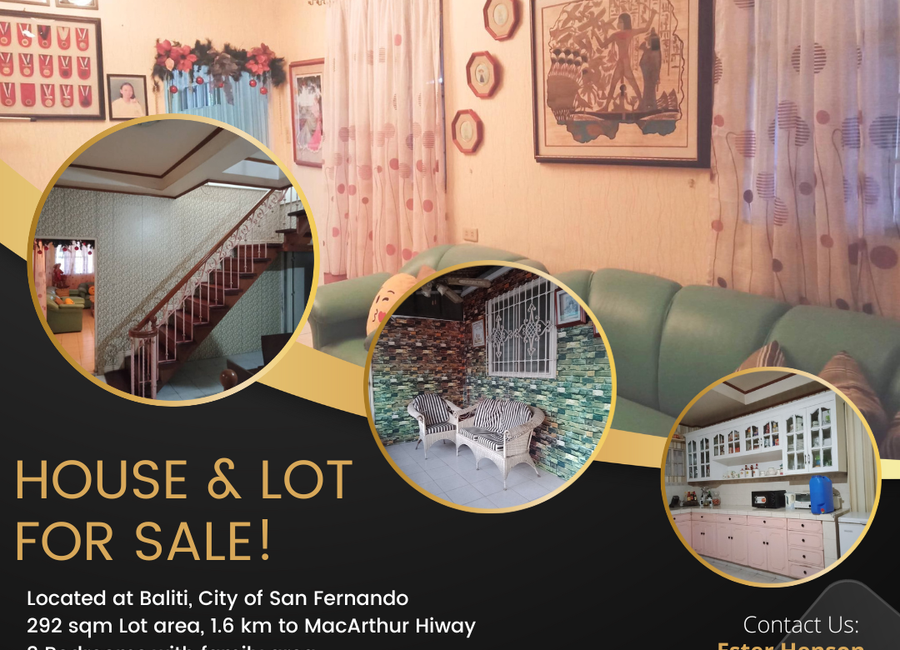 EH-1021: Residential House and Lot For Sale!