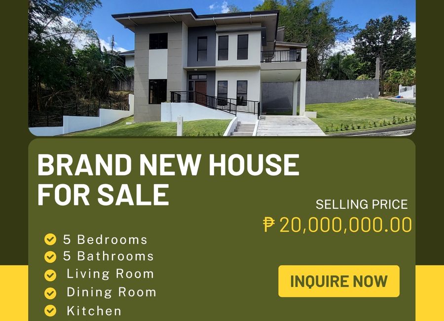5 Bedroom House and Lot near Village Entrance, Sun Valley Estates Antipolo City