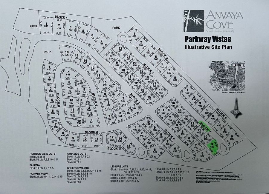 ANVAYA COVE VACANT LOT FOR SALE PARKWAY VISTAS