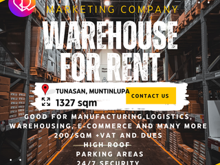 3-Phase 1375 sqm Warehouse in Calamba, Laguna