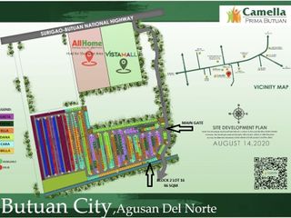 LOT FOR SALE in Camella Prima Butuan with an Area of 96 sqm, Block 2 Lot 16