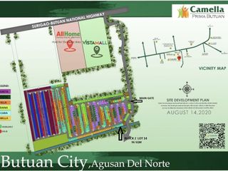 LOT FOR SALE in Camella Prima Butuan with an Area of 96 sqm, Block 2 Lot 14