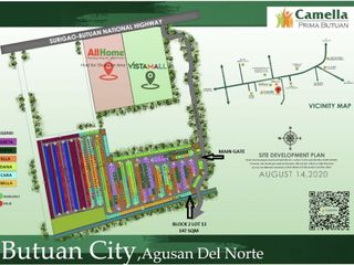 LOT FOR SALE in Camella Prima Butuan with an Area of 147 sqm, Block 2 Lot 13