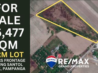 1.6 Has Farm Lot For Sale Along Porac-Sta Rita Road Pulong Santol Porac Pampanga