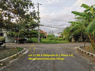 For Sale: 153 sqm lot at Meadowood Executive Village (1km to Emilio Aguinaldo)