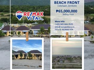 Beach Front House / Resort in Cabangan, Zambales