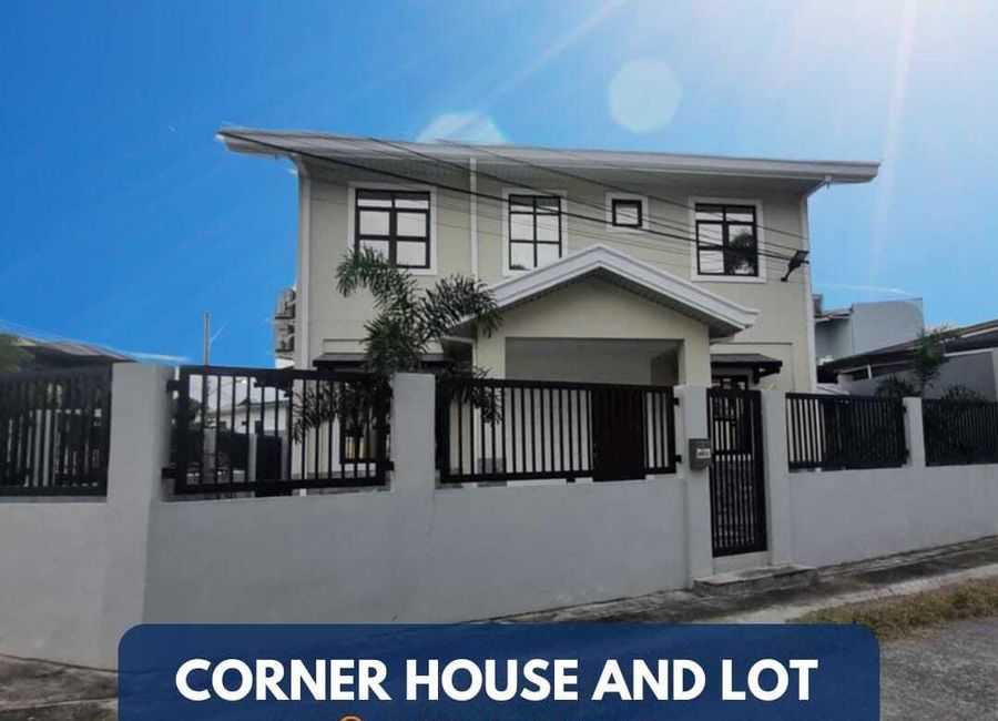 Corner House & Lot for Sale - Angeles City!