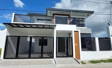 Angeles City  Pampnaga 2 Storey Brand New House for Sale