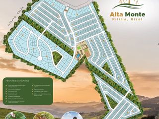 Alta Monte Residential Lot 150sqm w/ view of Windmills and the Lake