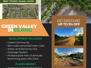 100sqm Residential Lot for Sale in Silang Cavite, near Tagaytay