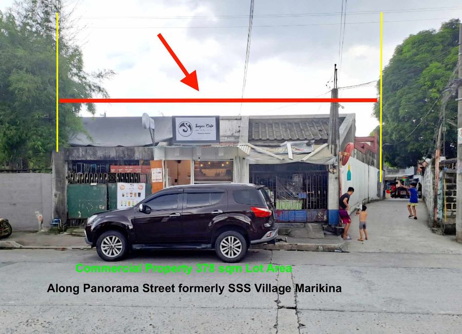 COMMERCIAL PROPERTY, FOR SALE -Panorama Street, Marikina City