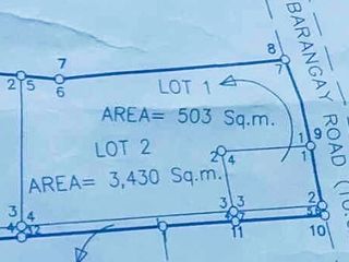 Lot Along the Road For Sale in Tabon, San Isidro, Nueva Ecija
