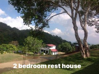 2BR Rest house with pool in developed farm property, Batangas City