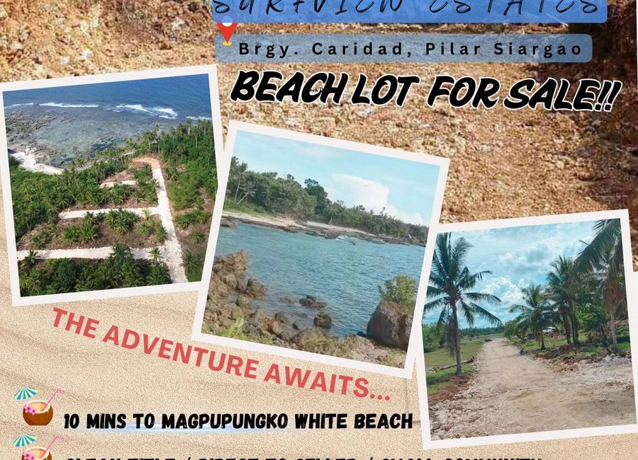 Beach Lot - Siargao Surfview Estate