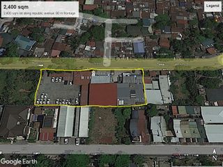 For Rent 2,400 sqm Commercial Lot along Republic Avenue, Quezon City
