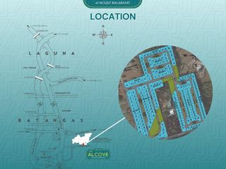 309 sqm Lot  for  Sale at The Alcove of Mount Malarayat Lipa City