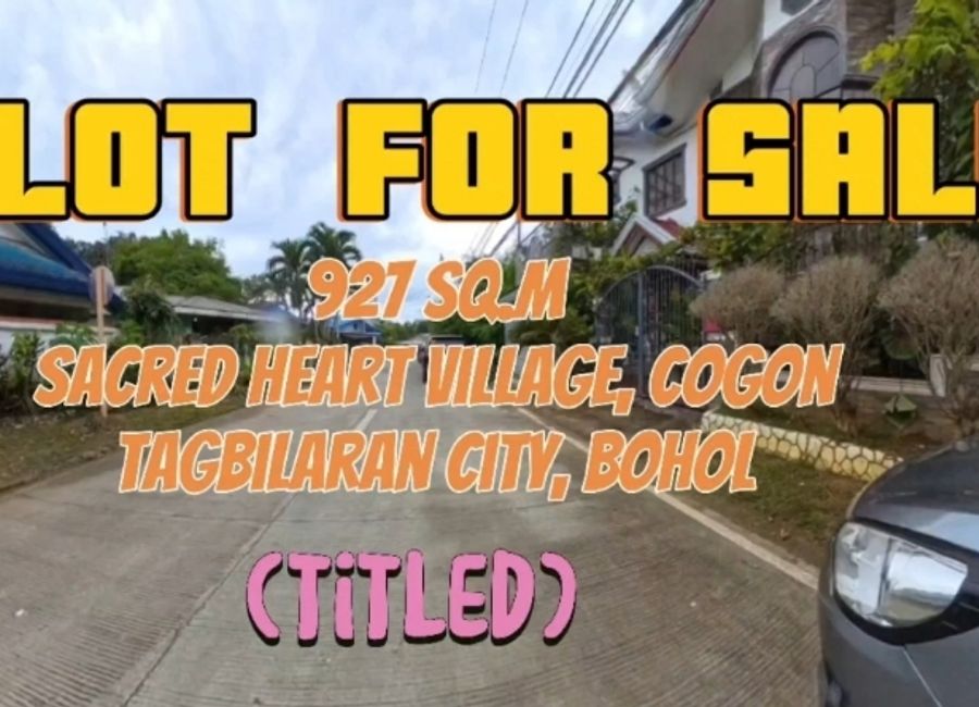 Titled Lot For Sale - Perfect Residential at Cogon, Tagbilaran City