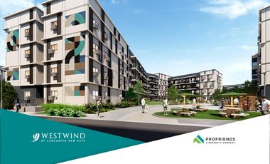 1BR Low-Rise Condo Unit for Sale in Kawit, Cavite | Westwind at Lancaster New City