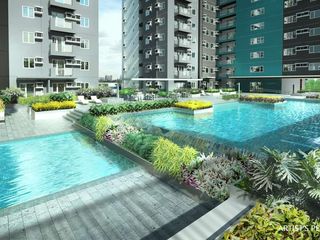 Vertis North SOLA Tower 1 Condo Studio fully furnish with own parking along Edsa