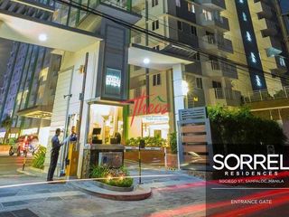 nice and new  studio unit @ sorrel residences in sampaloc manila for sale