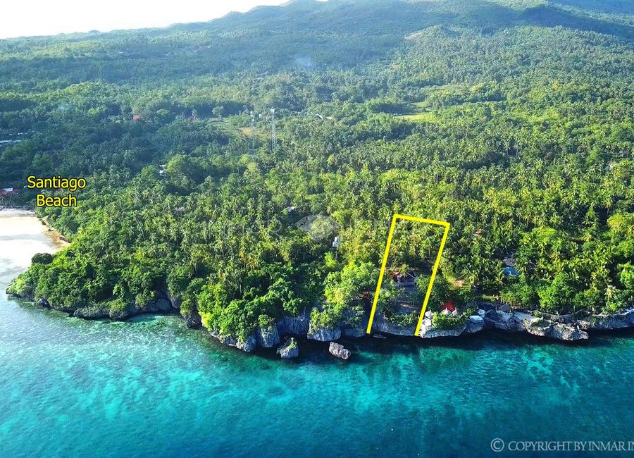 For Sale Oceanfront Lot near Santiago Beach in Camotes