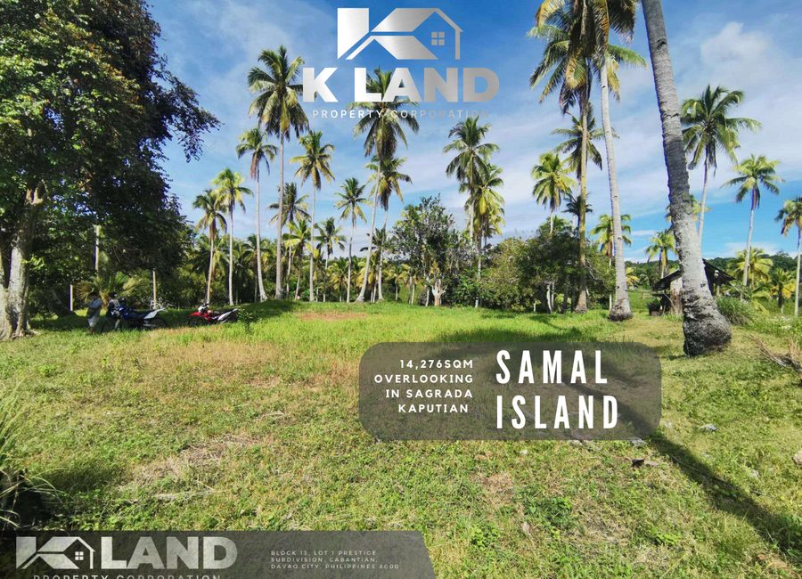 Overlooking Lot Property in Sagrada, Kaputian, Samal Island