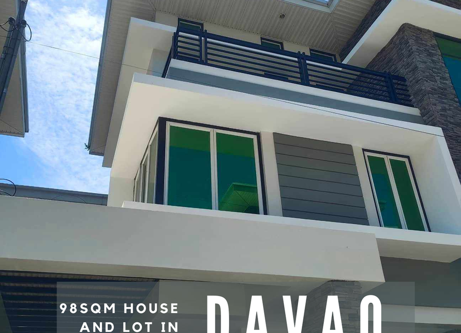 House and Lot For Sale in Malibu Residence (High End Townhouse in Lanang)