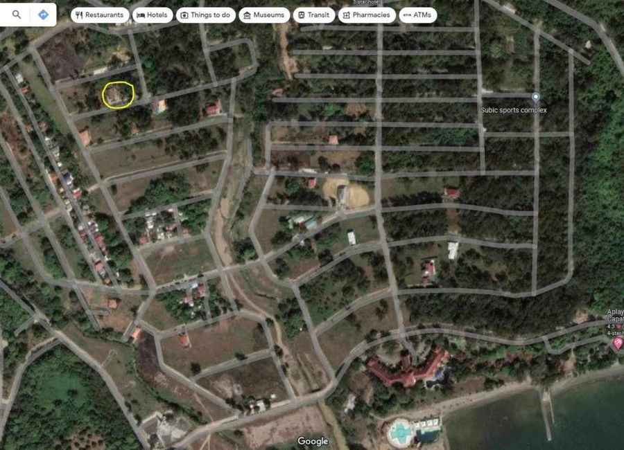 Lot for Sale Club Morocco Beach Resort 350 sqm, clean title in Subic, Zambales