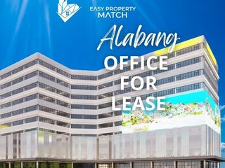 High Ceiling Office Building for Rent on Alabang Zapote Las Pinas