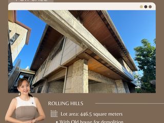 Rolling Hills, New Manila House for Sale! Quezon City