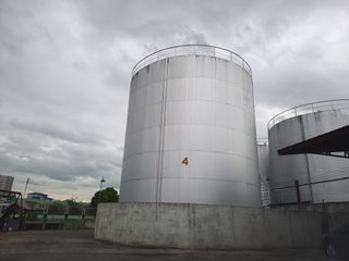 2100 MT storage tanks for rent for Molasses