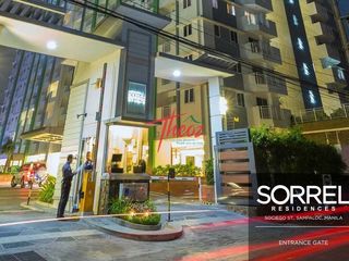 Studio Unit with Balcony at Sorrel Residences, Manila City For Sale