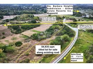3.61 has & 5.5 has lots near Sta. Barbara Heights Iloilo & Proposed Provincial Government Center in Sta Barbara, Iloilo