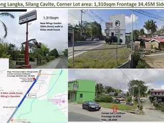 1310sqm Corner Lot for Rent in Brgy. Pasong Langka Silang Cavite