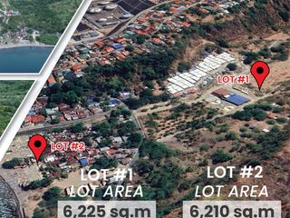 PVT2025-0016: 2 Residential Lots for Sale in Brgy. Simlong Batangas City, 6,210–6,225 sqm: ₱155M+