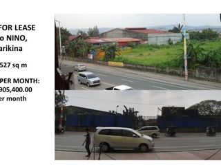 For lease! 4,527 sqm commercial lot in Sto Nino, Marikina City