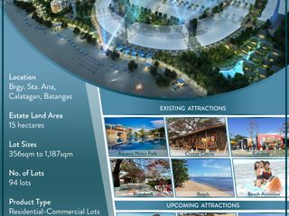 393 sqm Beachfront Lot For Sale at Calatagan South Beach in Batangas
