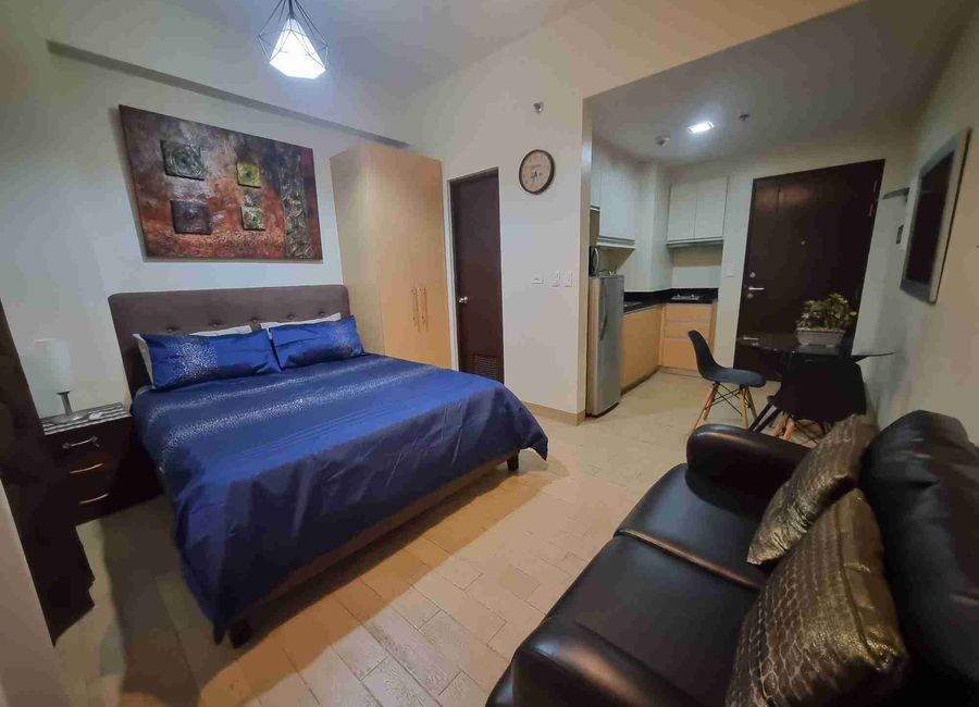 Condo Unit with Balcony, Fully Furnished For Sale in One Madison Place, Megaworld, Iloilo Business Park