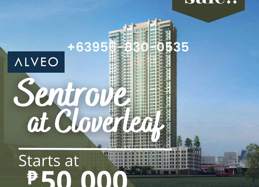 Sentrove at Cloverleaf Quezon City Studio Condo for Sale, Cloverleaf ...