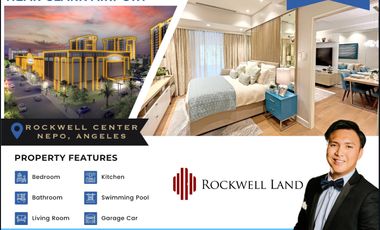 For Sale: Spacious Studio in The BenCab Rockwell Center in Nepo, Angeles