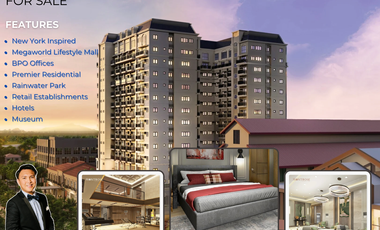 1 Bedroom Condominium For Sale in Montrose Capital Town Pampanga by Megaworld