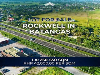 Newly Launched Prime Investment Lots for Sale in Batangas by Rockwell Land 250-550 SQM