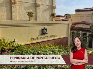 468 sqm Prime Elevated Residential Lot at Peninsula de Punta Fuente in Nasugbu, Batangas City