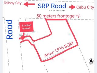 SRP Talisay City Cebu Commercial Lot for Sale Idea for Fastfood Chain or Showroom