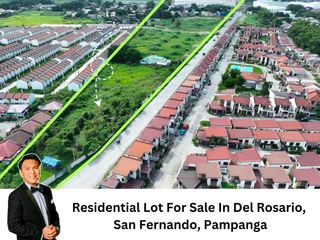 For Sale Commercial Lot In Del Rosario, San Fernando, Pampanga Near Angeles