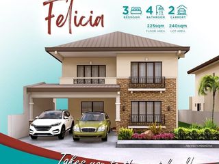 For Sale House And Lot 3-Bedroom With 2 Carport In Andorra Solana Casa Real Pampanga | Felicia Model Unit