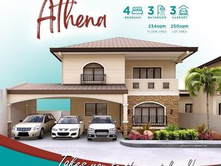 For Sale House And Lot 4-Bedroom With 3 Carport In Andorra Solana Casa Real Pampanga | Athena Model Unit