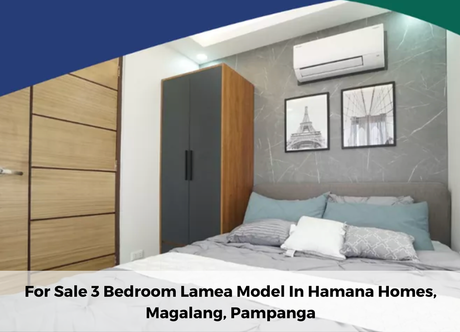 3 Bedroom with Carport In Hamana Homes Magalang, Pampanga near Clark