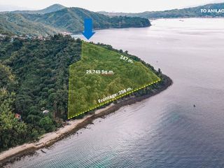 Beachfront Lot For Sale in Locloc, Bauan, Batangas near Anilao
